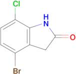 4-Bromo-7-chloro-2,3-dihydro-1h-indol-2-one