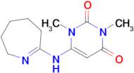 1,3-Dimethyl-6-[(3,4,5,6-tetrahydro-2h-azepin-7-yl)amino]-1,2,3,4-tetrahydropyrimidine-2,4-dione