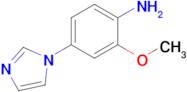 4-(1h-Imidazol-1-yl)-2-methoxyaniline