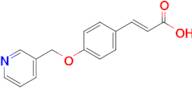(2e)-3-{4-[(pyridin-3-yl)methoxy]phenyl}prop-2-enoic acid