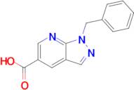 1-Benzyl-1h-pyrazolo[3,4-b]pyridine-5-carboxylic acid