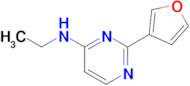 n-Ethyl-2-(furan-3-yl)pyrimidin-4-amine