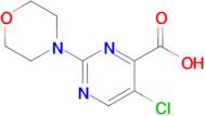 5-Chloro-2-(morpholin-4-yl)pyrimidine-4-carboxylic acid