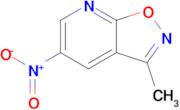 3-Methyl-5-nitro-[1,2]oxazolo[5,4-b]pyridine