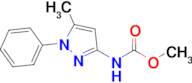 Methyl n-(5-methyl-1-phenyl-1h-pyrazol-3-yl)carbamate