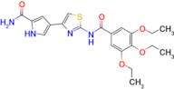 4-[2-(3,4,5-triethoxybenzamido)-1,3-thiazol-4-yl]-1h-pyrrole-2-carboxamide