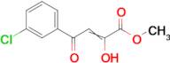 methyl 4-(3-chlorophenyl)-2-hydroxy-4-oxobut-2-enoate