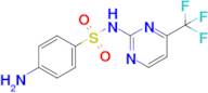 4-Amino-n-[4-(trifluoromethyl)pyrimidin-2-yl]benzene-1-sulfonamide