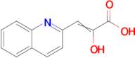 2-hydroxy-3-(quinolin-2-yl)prop-2-enoic acid
