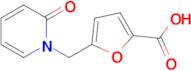 5-[(2-oxo-1,2-dihydropyridin-1-yl)methyl]furan-2-carboxylic acid