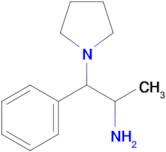 1-Phenyl-1-(pyrrolidin-1-yl)propan-2-amine