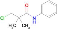 3-Chloro-2,2-dimethyl-n-phenylpropanamide