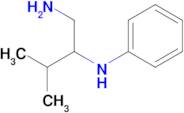 n-(1-Amino-3-methylbutan-2-yl)aniline