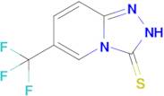 6-(trifluoromethyl)-2H,3H-[1,2,4]triazolo[4,3-a]pyridine-3-thione