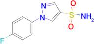 1-(4-Fluorophenyl)-1h-pyrazole-4-sulfonamide