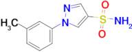 1-(3-Methylphenyl)-1h-pyrazole-4-sulfonamide