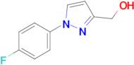 [1-(4-fluorophenyl)-1h-pyrazol-3-yl]methanol