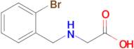 2-{[(2-bromophenyl)methyl]amino}acetic acid