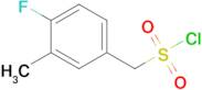 (4-Fluoro-3-methylphenyl)methanesulfonyl chloride