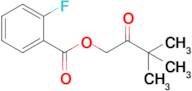 3,3-Dimethyl-2-oxobutyl 2-fluorobenzoate