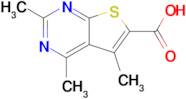 Trimethylthieno[2,3-d]pyrimidine-6-carboxylic acid