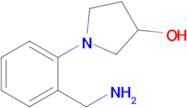 1-[2-(aminomethyl)phenyl]pyrrolidin-3-ol