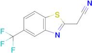 2-[5-(trifluoromethyl)-1,3-benzothiazol-2-yl]acetonitrile