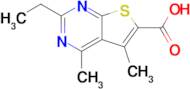 2-Ethyl-4,5-dimethylthieno[2,3-d]pyrimidine-6-carboxylic acid