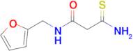 2-Carbamothioyl-n-(furan-2-ylmethyl)acetamide