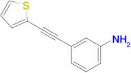 3-[2-(thiophen-2-yl)ethynyl]aniline