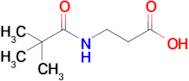 3-(2,2-Dimethylpropanamido)propanoic acid