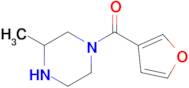1-(Furan-3-carbonyl)-3-methylpiperazine