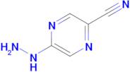 5-Hydrazinylpyrazine-2-carbonitrile