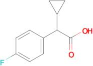 2-Cyclopropyl-2-(4-fluorophenyl)acetic acid