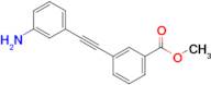 Methyl 3-[2-(3-aminophenyl)ethynyl]benzoate