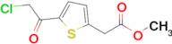 Methyl 2-[5-(2-chloroacetyl)thiophen-2-yl]acetate