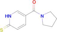 5-(pyrrolidine-1-carbonyl)-1,2-dihydropyridine-2-thione