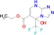 Ethyl 5-hydroxy-5-(trifluoromethyl)-5h,8h-[1,2,4]triazolo[4,3-a]pyrimidine-6-carboxylate