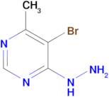 5-Bromo-4-hydrazinyl-6-methylpyrimidine