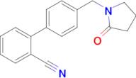 2-{4-[(2-oxopyrrolidin-1-yl)methyl]phenyl}benzonitrile