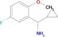 1-Cyclopropyl-1-(5-fluoro-2-methoxyphenyl)methanamine