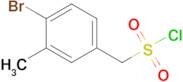 (4-Bromo-3-methylphenyl)methanesulfonyl chloride