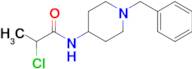 n-(1-Benzylpiperidin-4-yl)-2-chloropropanamide