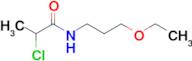 2-Chloro-n-(3-ethoxypropyl)propanamide