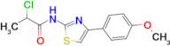 2-Chloro-n-[4-(4-methoxyphenyl)-1,3-thiazol-2-yl]propanamide