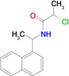 2-Chloro-n-[1-(naphthalen-1-yl)ethyl]propanamide