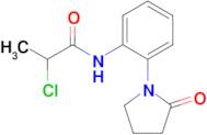 2-Chloro-n-[2-(2-oxopyrrolidin-1-yl)phenyl]propanamide