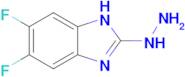 5,6-Difluoro-2-hydrazinyl-1h-1,3-benzodiazole