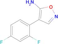 4-(2,4-Difluorophenyl)-1,2-oxazol-5-amine