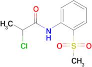 2-Chloro-n-(2-methanesulfonylphenyl)propanamide